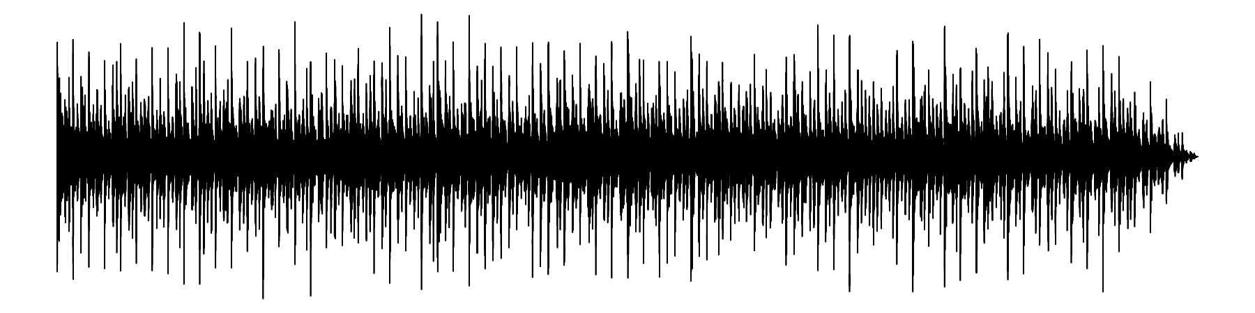 どこかで聞いたサンバのリズムの波形画像 - 著作権フリーBGM